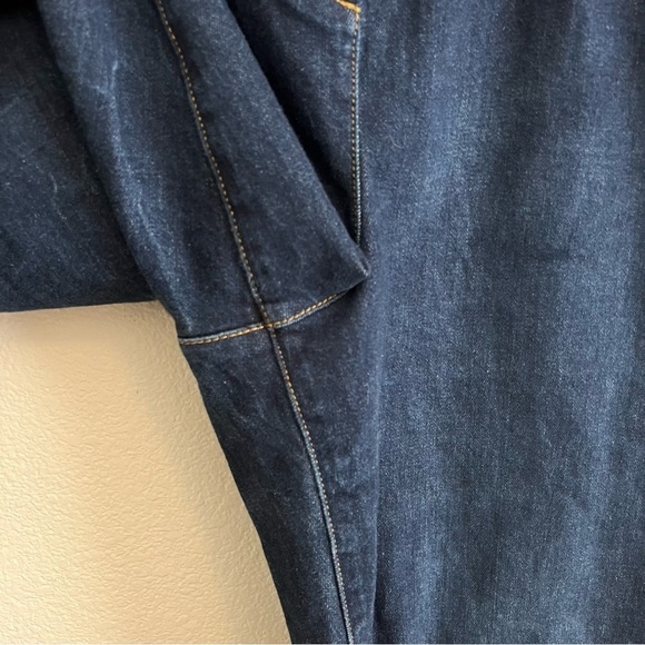 Boden Blue Ankle Cropped Jeans High-Waisted 16/18 - Picture 4 of 11